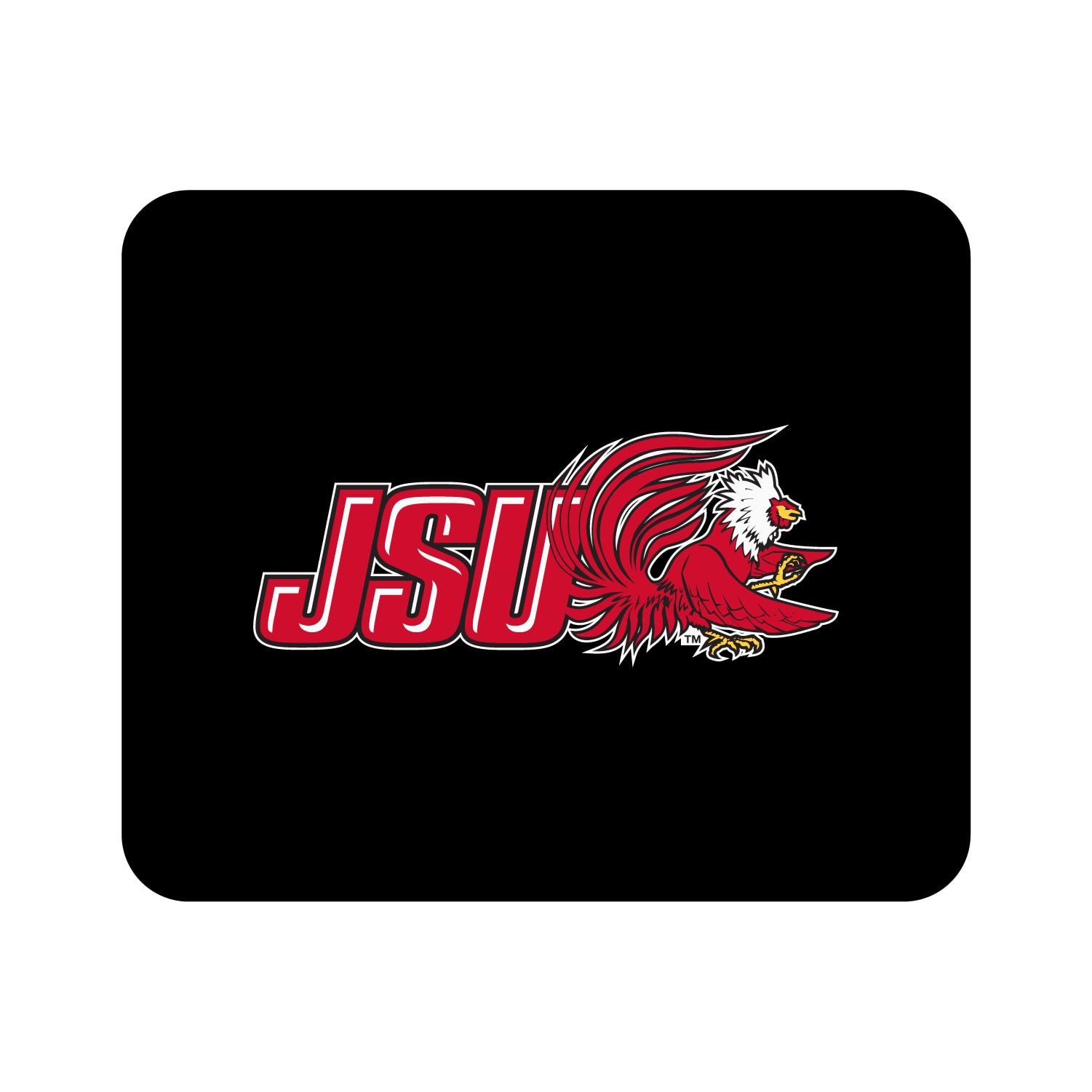 Jacksonville State University - Black Mousepad, Classic V1