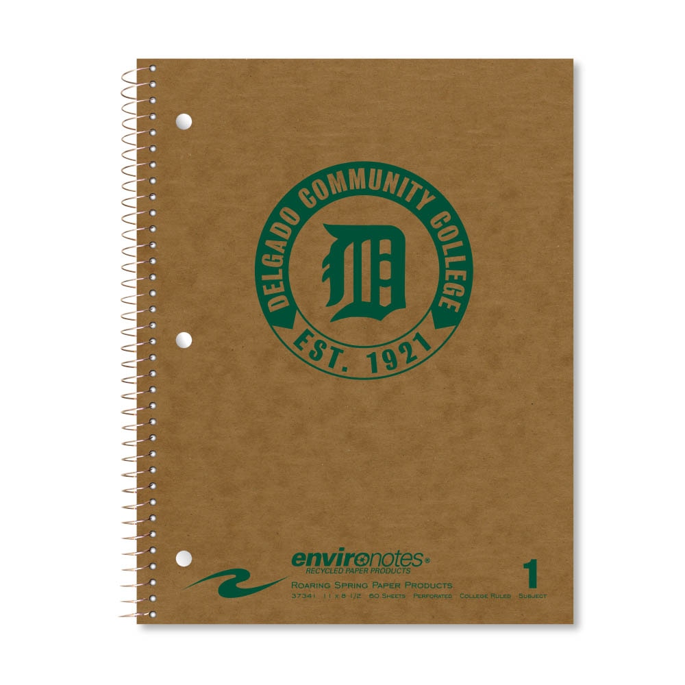 Premium 1 Subject Recycled Notebook, Classic