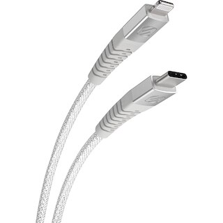Scosche Strikeline Heavy Duty Premium Charge and Sync Cable USB-C to Lightning 4ft