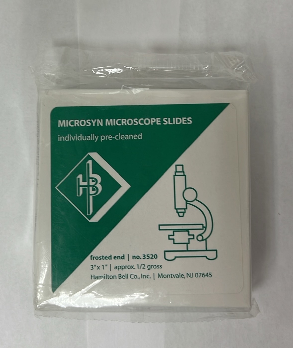 Slide-Microsyn Frosted 1/2Gros