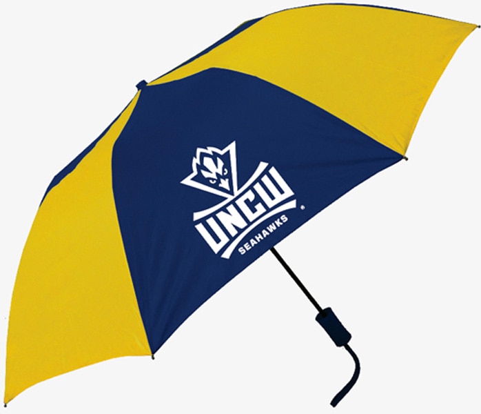 "The Sport" 2-Tone Emblematic Umbrella Automatic Folding 48" Coverage