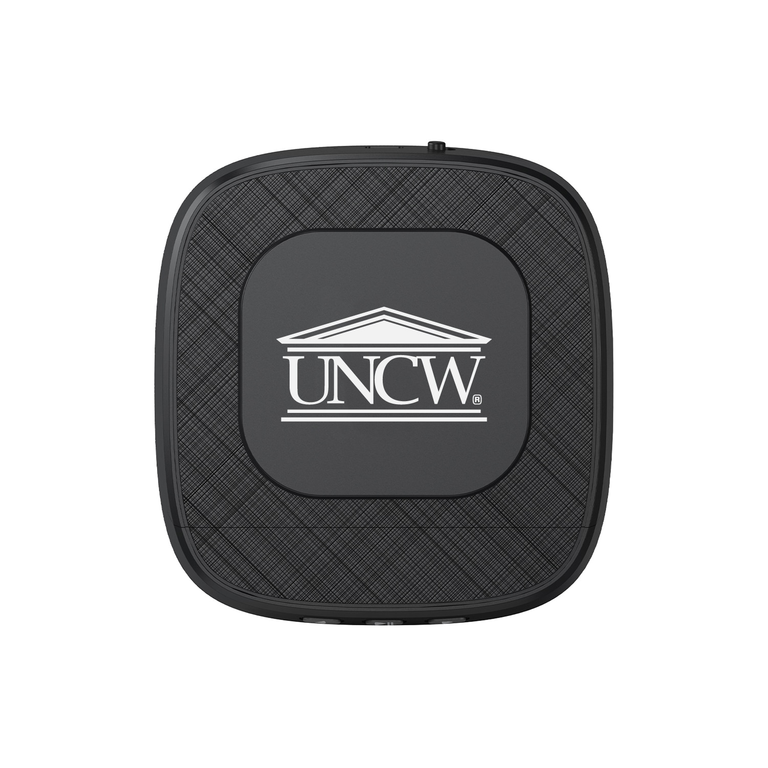 University of North Carolina at Wilmington Portable Speaker with Phone Charger, Black, Classic