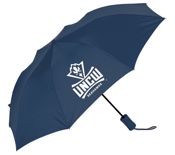 "The Victory" Solid Emblematic Umbrella Automatic Folding 42" Coverage