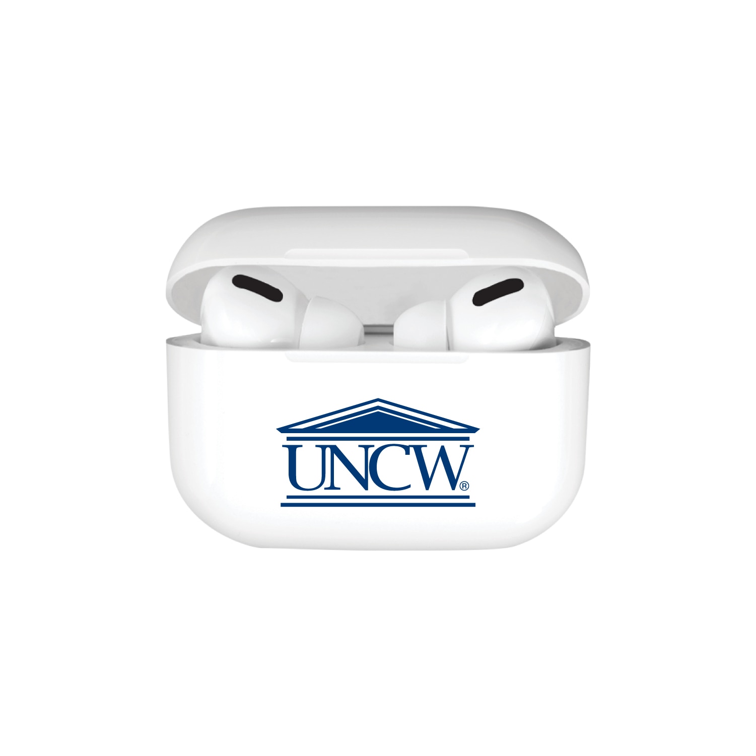 University of North Carolina at Wilmington TPU Airpods Case, Classic