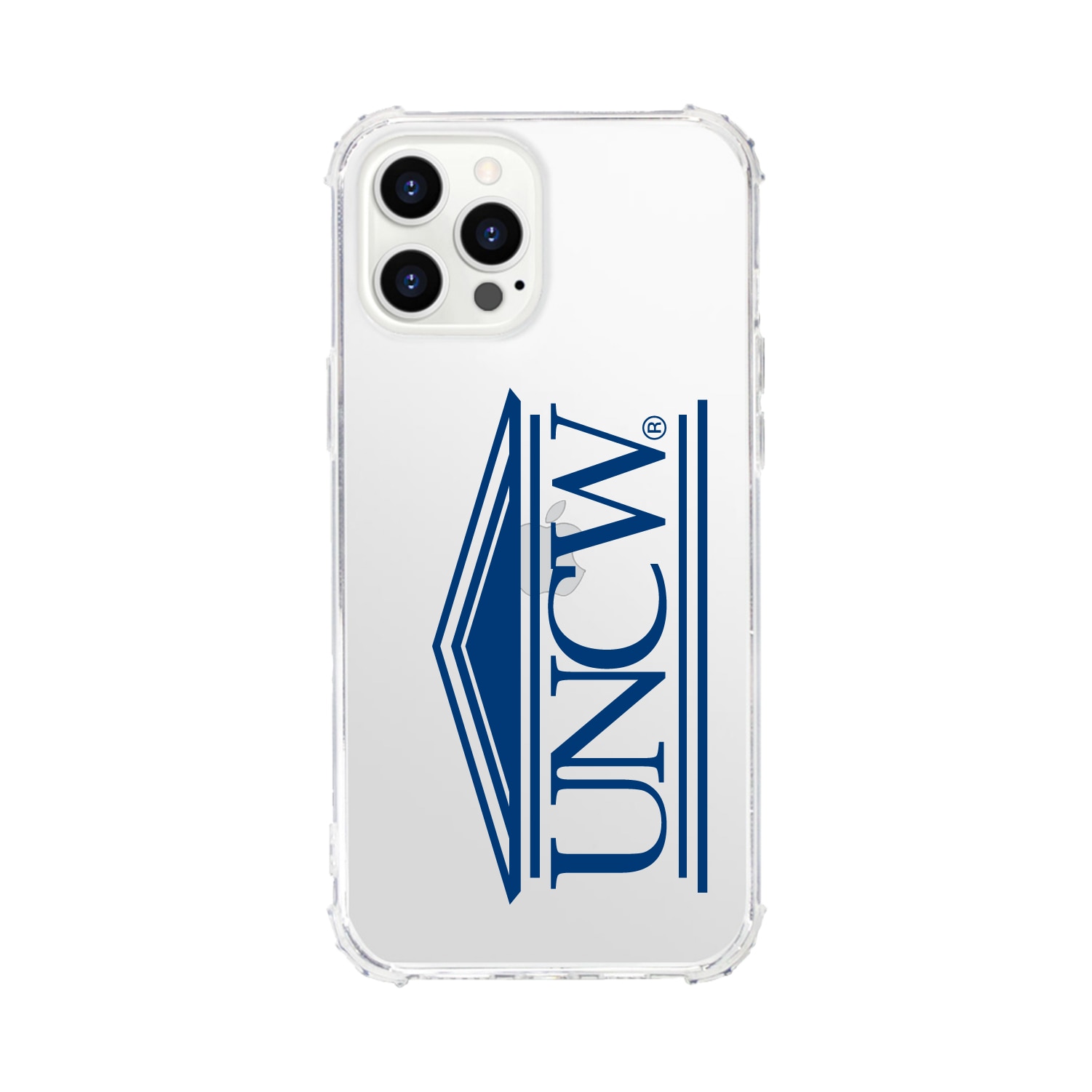 University of North Carolina at Wilmington- Clear Tough Edge Phone Case, Classic - iPhone 15