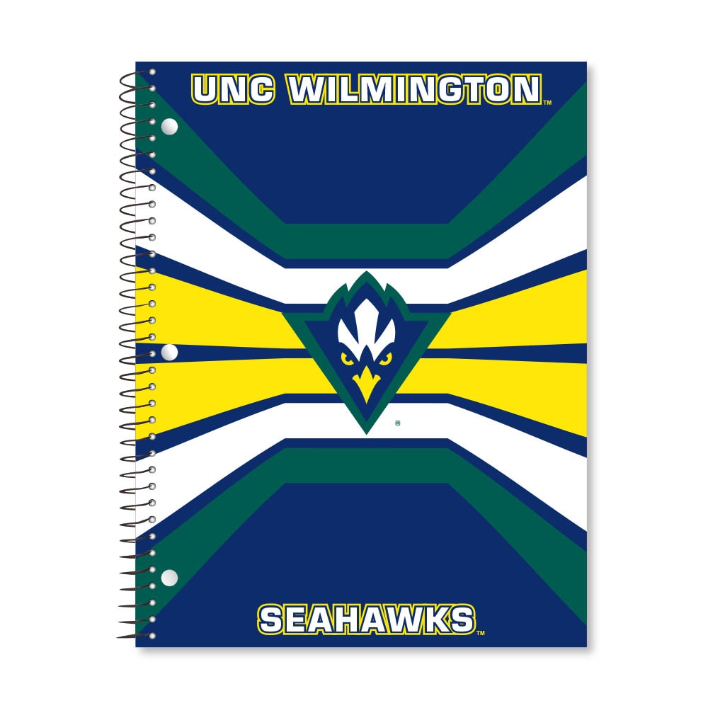 Digi Color Warp 1 Subject 11"x8.5" 70 Count College Ruled Spiral Notebook