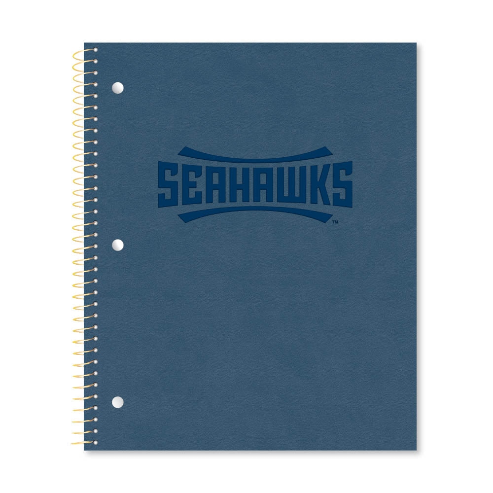 Roaring Premium 1 Subject Notebook 8.5x11 College Ruled 20lb Paper Impressions Leatherette Burnish Cover