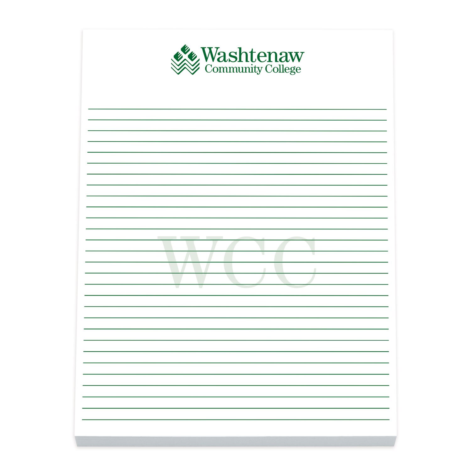 Imprinted Scratch Pad 8.5x11" 100 Sheets