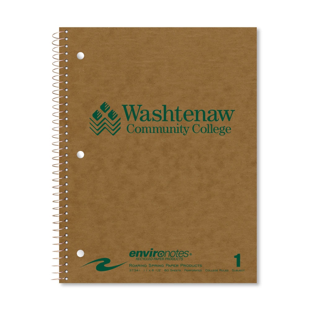 Premium 1 Subject Recycled Notebook