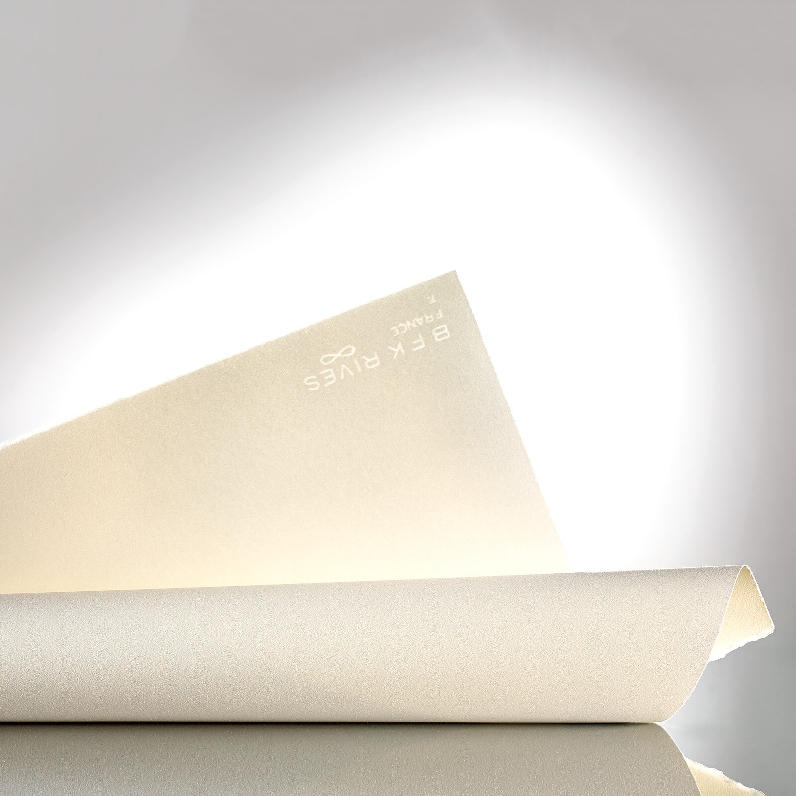 BFK Rives Printmaking Paper - 22" x 30" White 280 gsm Single Sheet