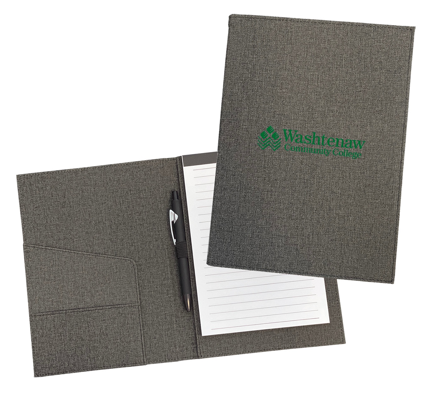 Imprinted Padfolio with Notepad