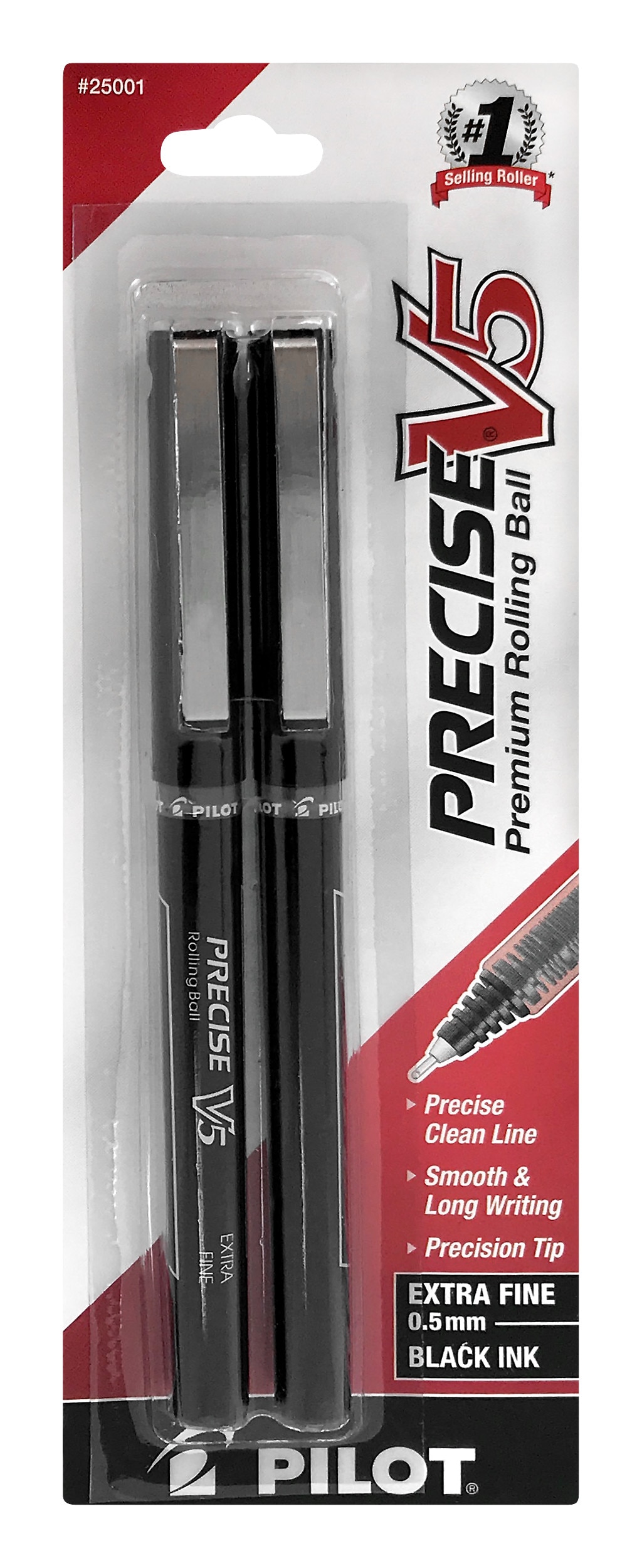 Pilot Precise V5 0.5mm Extra Fine Point Premium Rolling Ball Pen 2