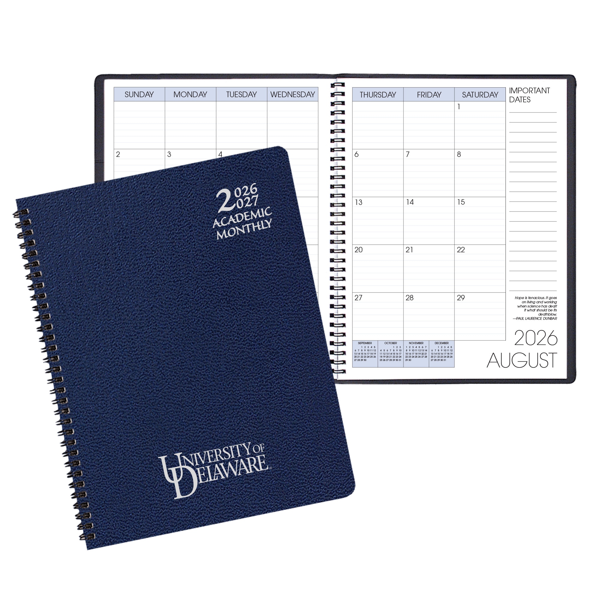Payne '26-'27 Imprinted Academic Monthly Planner