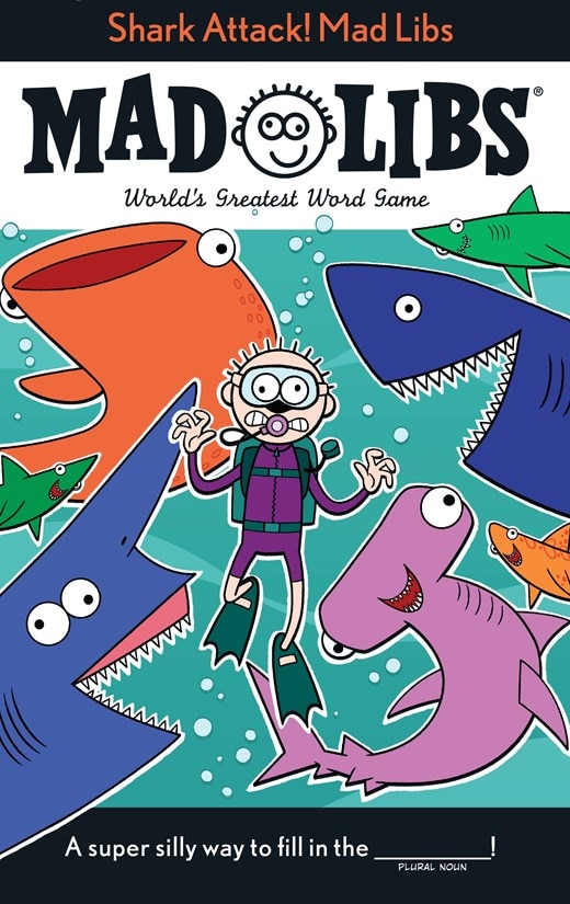 Shark Attack! Mad Libs: World's Greatest Word Game