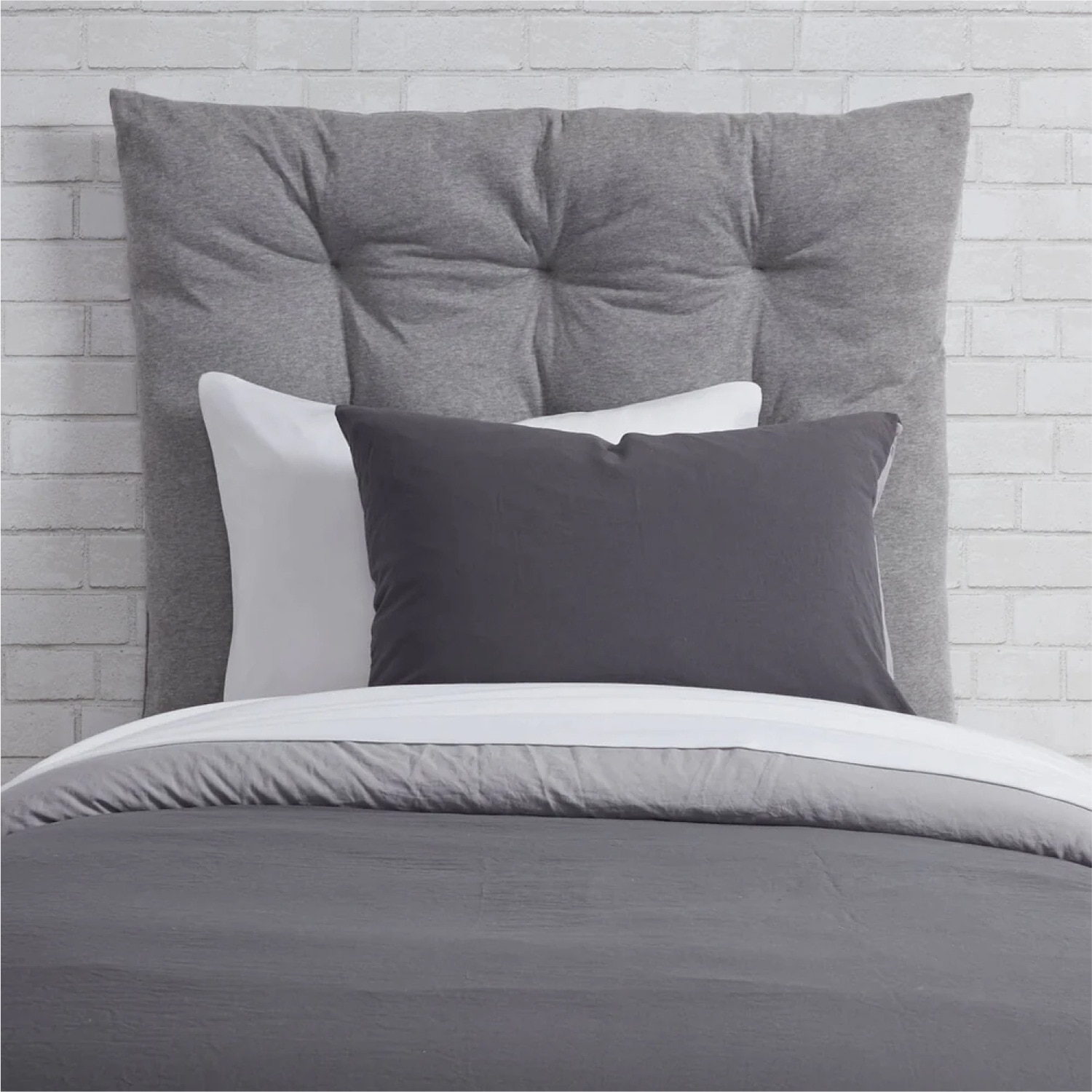 Dormify Belle Sweatshirt Cushioned Headboard - Twin/Twin XL