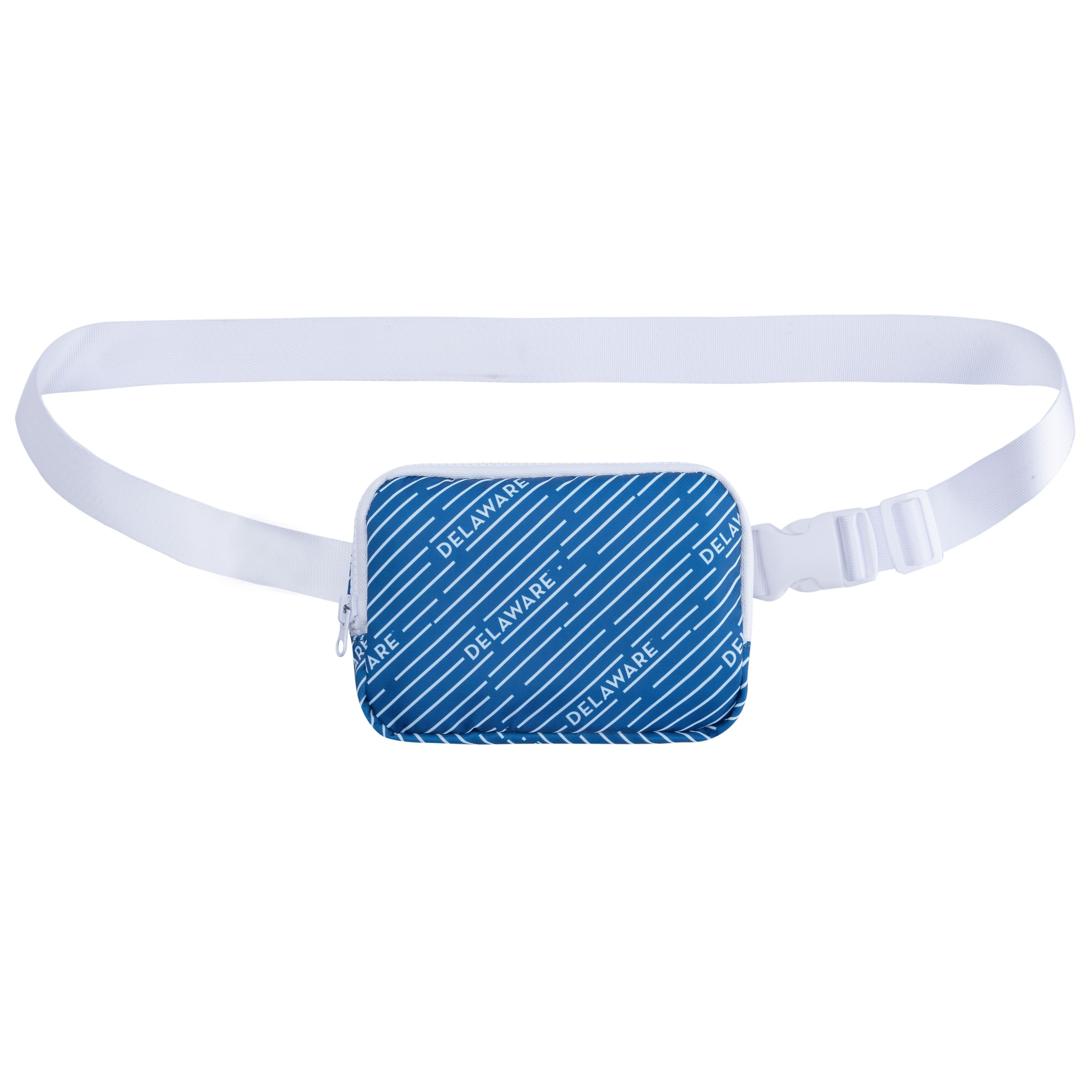 Delaware Blue Hens AOP Stripes Fanny Pack