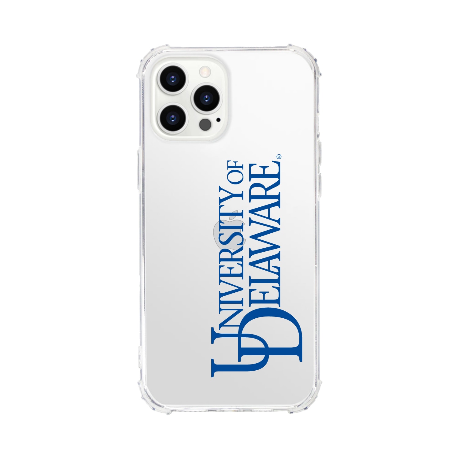 University of Delaware- Clear Tough Edge Phone Case, Classic - iPhone 15