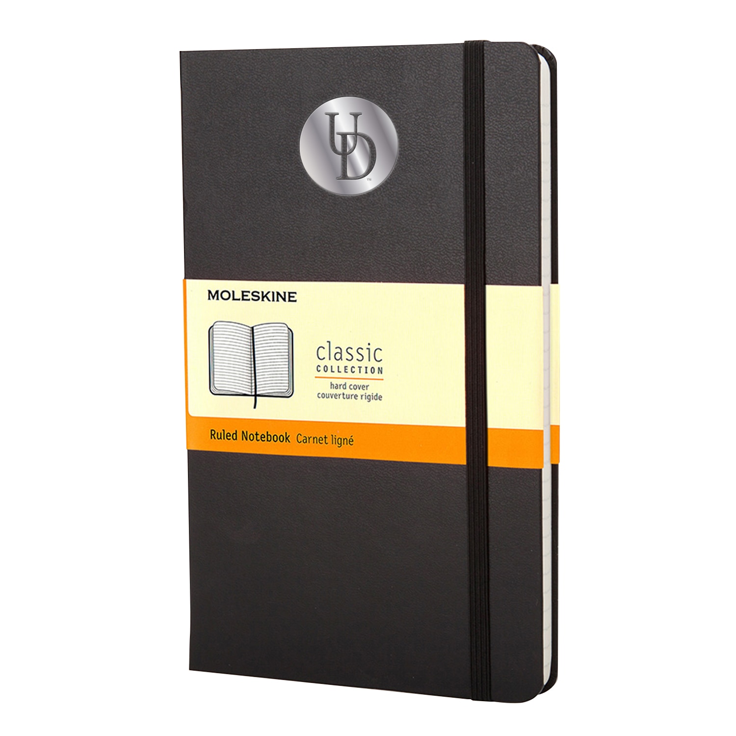 Moleskine Large Notebook With Foil Stamped Seal Ruled