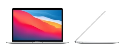 13" MacBook Air  Apple M1 chip with 8 core CPU and 7 core GPU  256GB   Silver