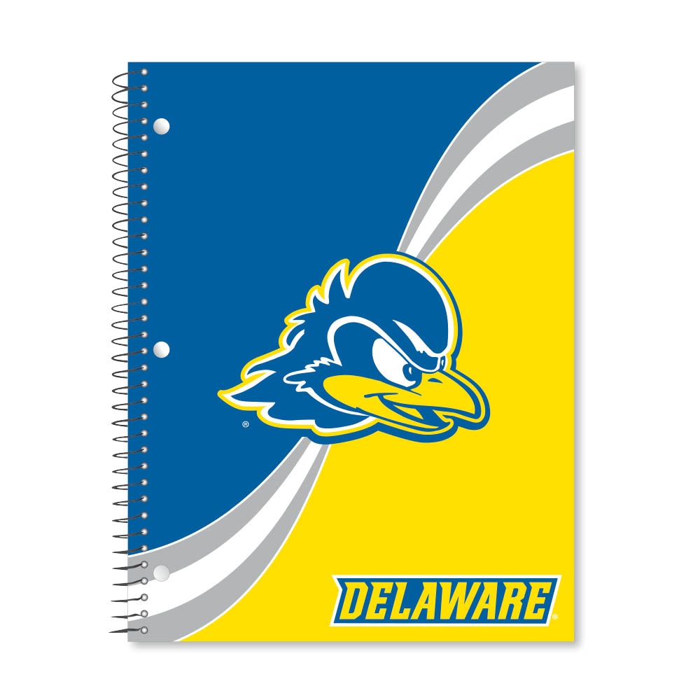 Digi Curve Divide 1 Subject 11"x8.5" 70 Count College Ruled Spiral Notebook