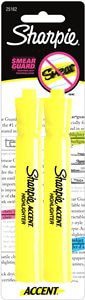 SharpieAccent Tank Highlighter Fluorescent Yellow 2Pack