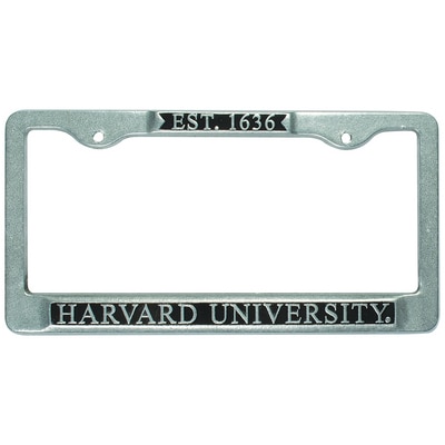 Harvard License Plate Frame