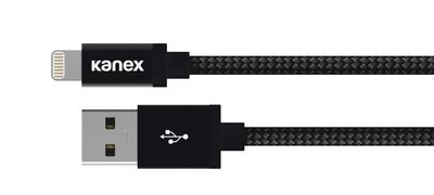 Kanex 4 Charge and Sync USB Cable with Lightning Connector in Matte Black