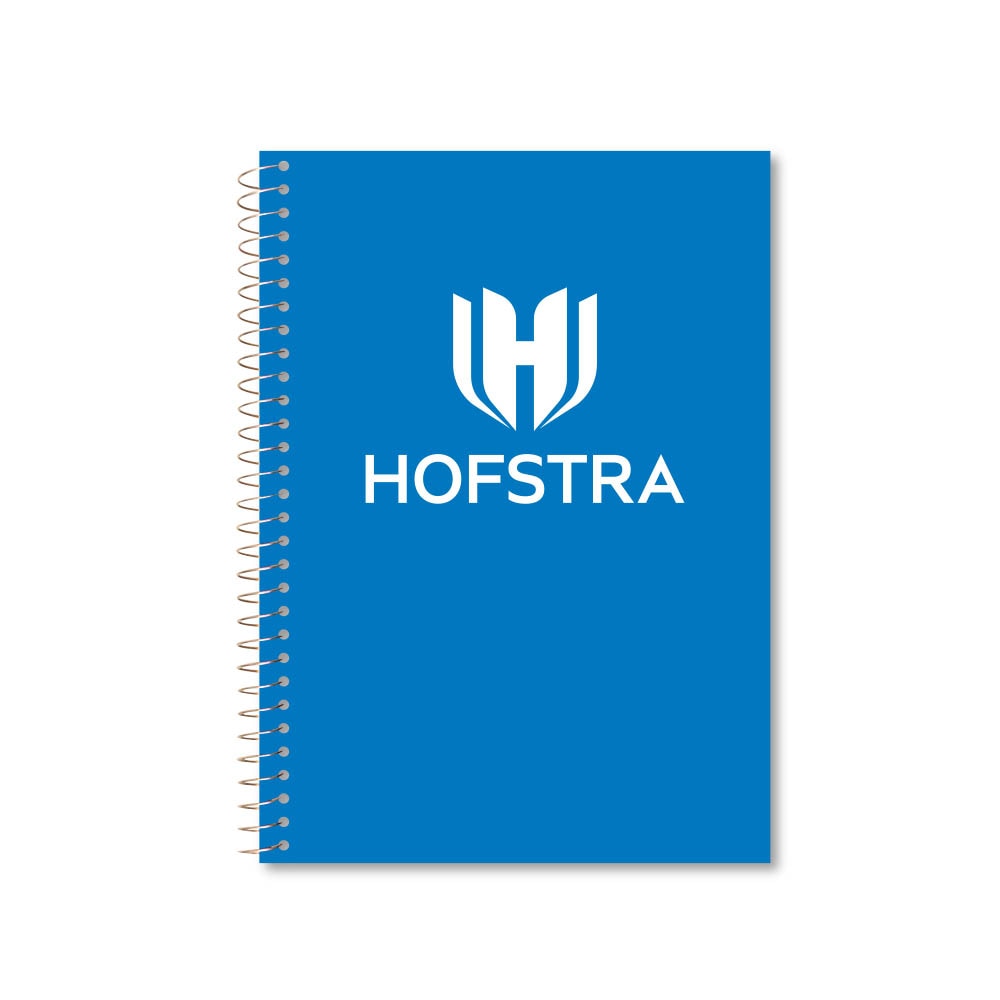 Roaring Premium 3 Subject 9.5 x 6.5 Notebook, College Ruled 20lb Paper, Pressboard Foil Cover