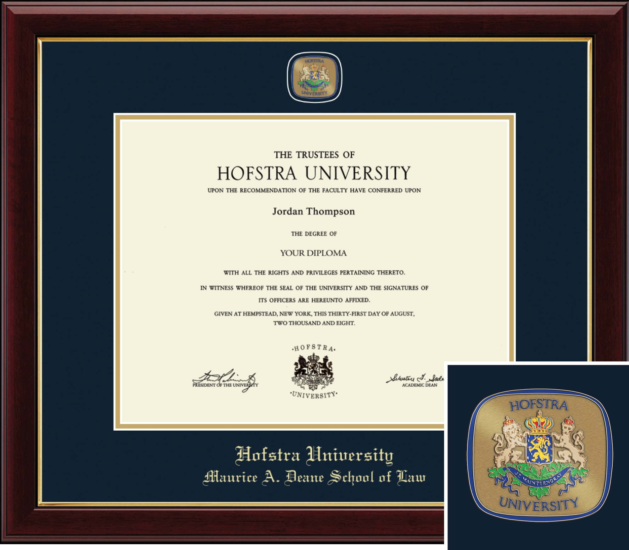 Church Hill Classics Masterpiece 11x14 Law Diploma Frame