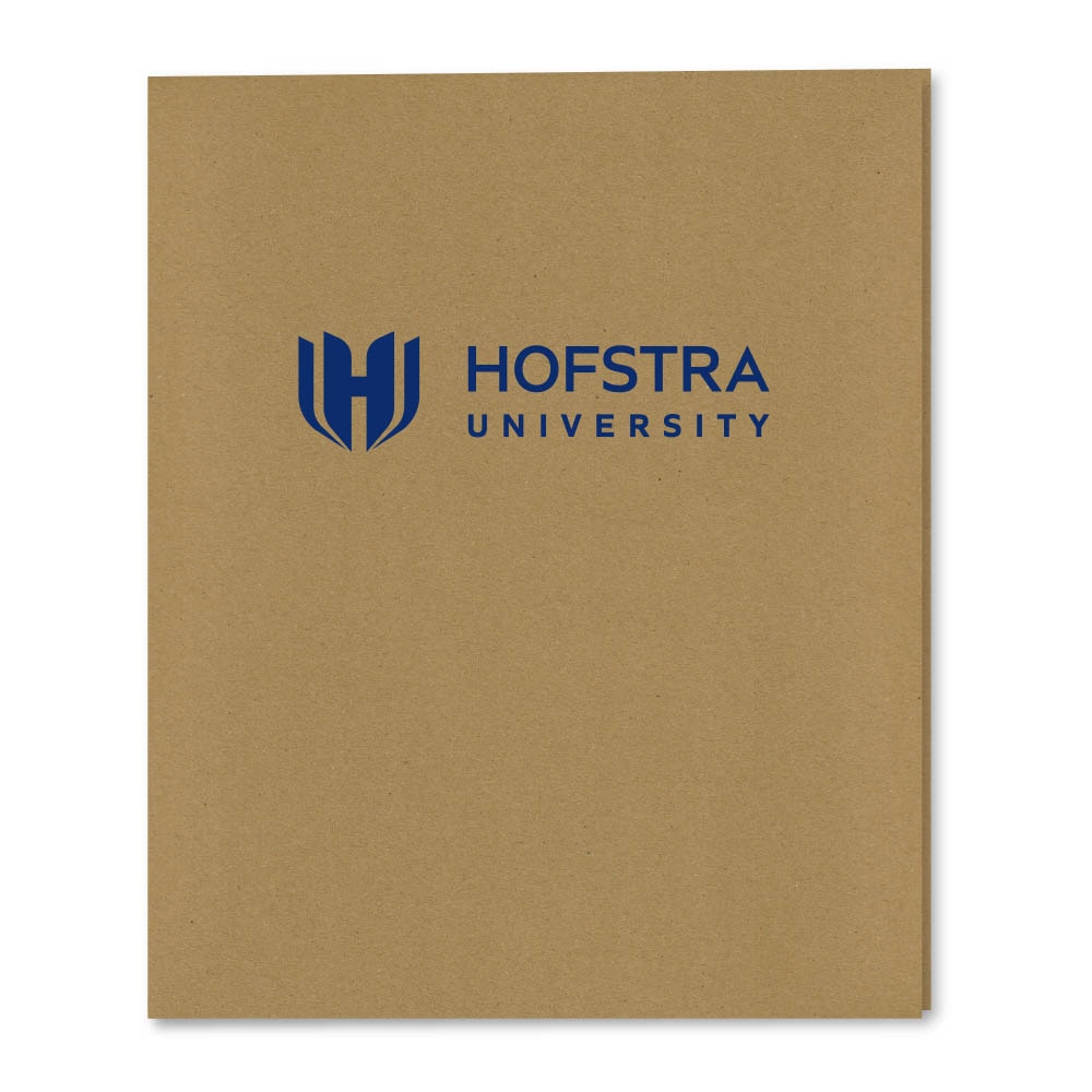 Recycled Emblematic Kraft 2 Pocket Folder