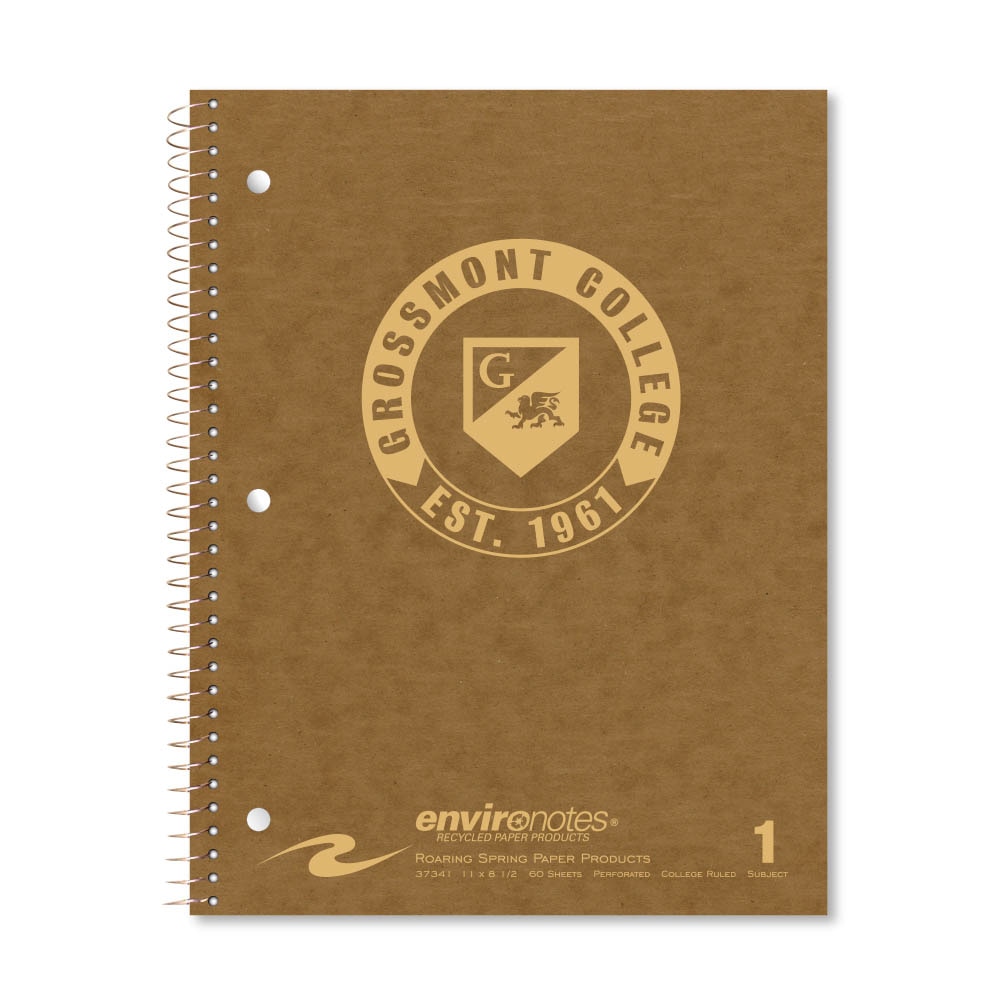 Premium 1 Subject Recycled Notebook, Classic