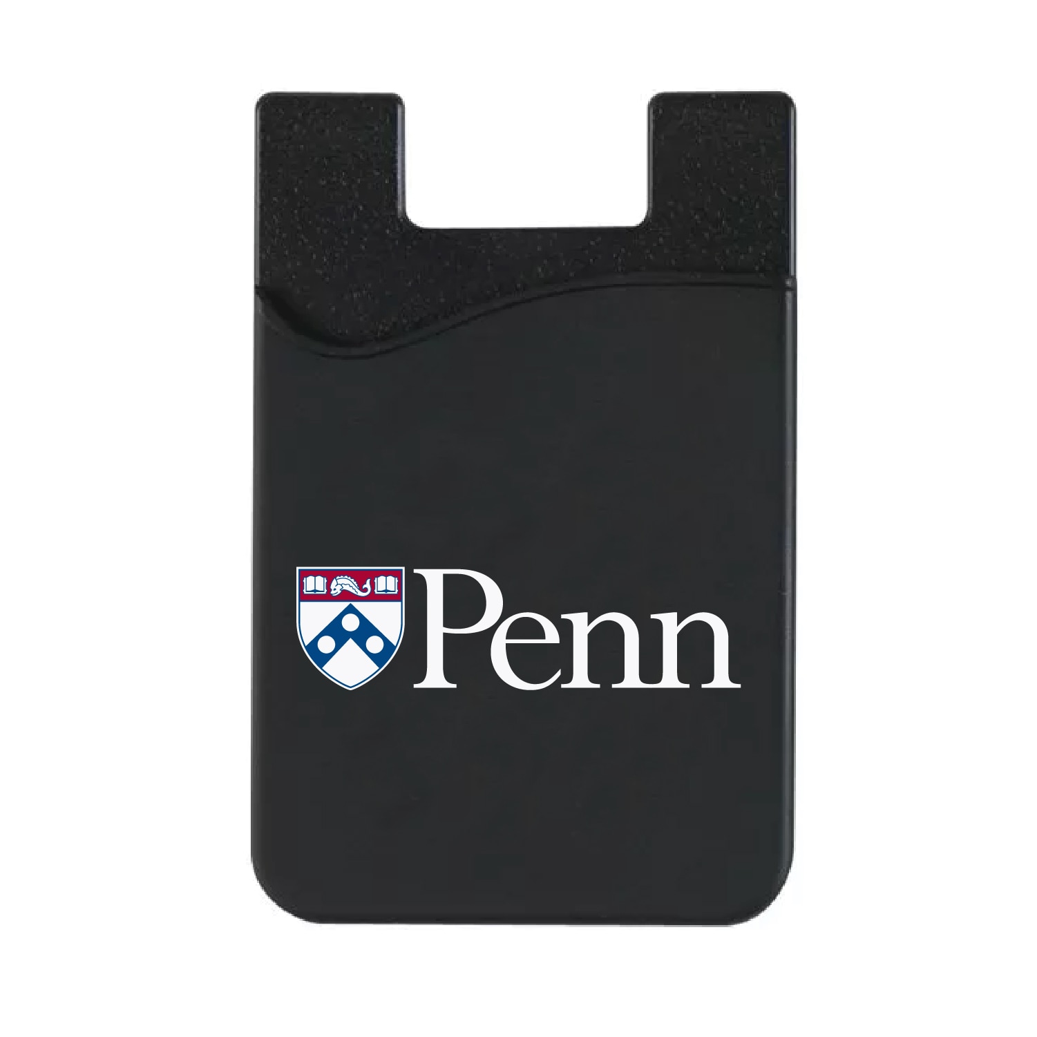 University of Pennsylvania Leather Wallet Sleeve (Top Load), Black, Classic