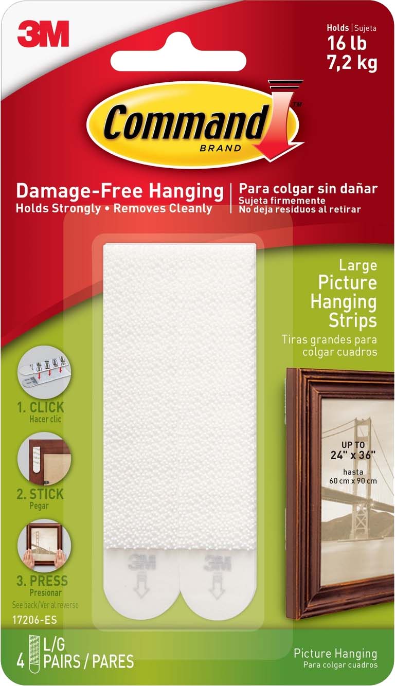 Command Large Picture Hanging Strips