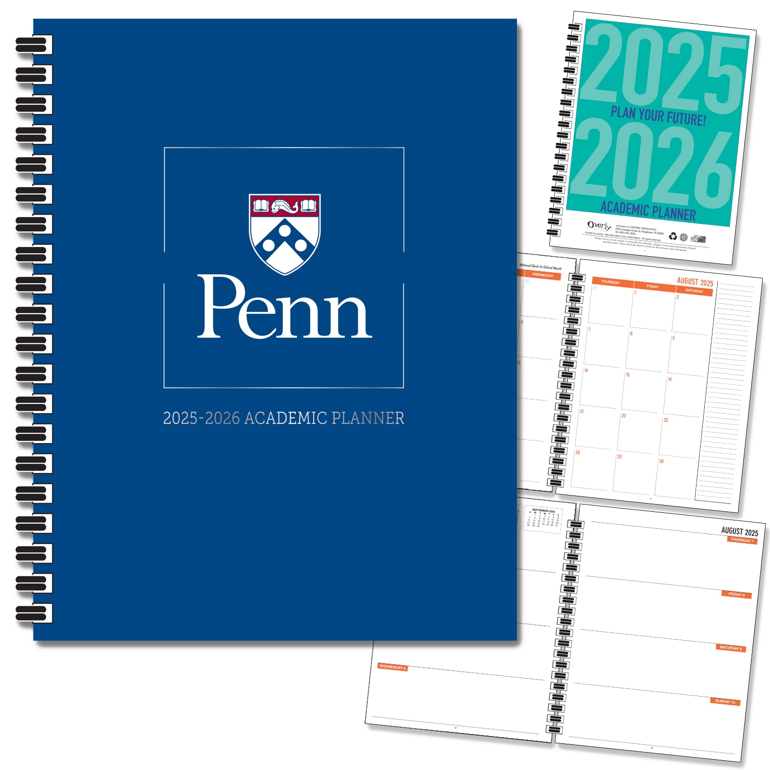 Traditional Soft Touch Foil - Primary Mark Imprinted Planner 25-26 AY 7x9
