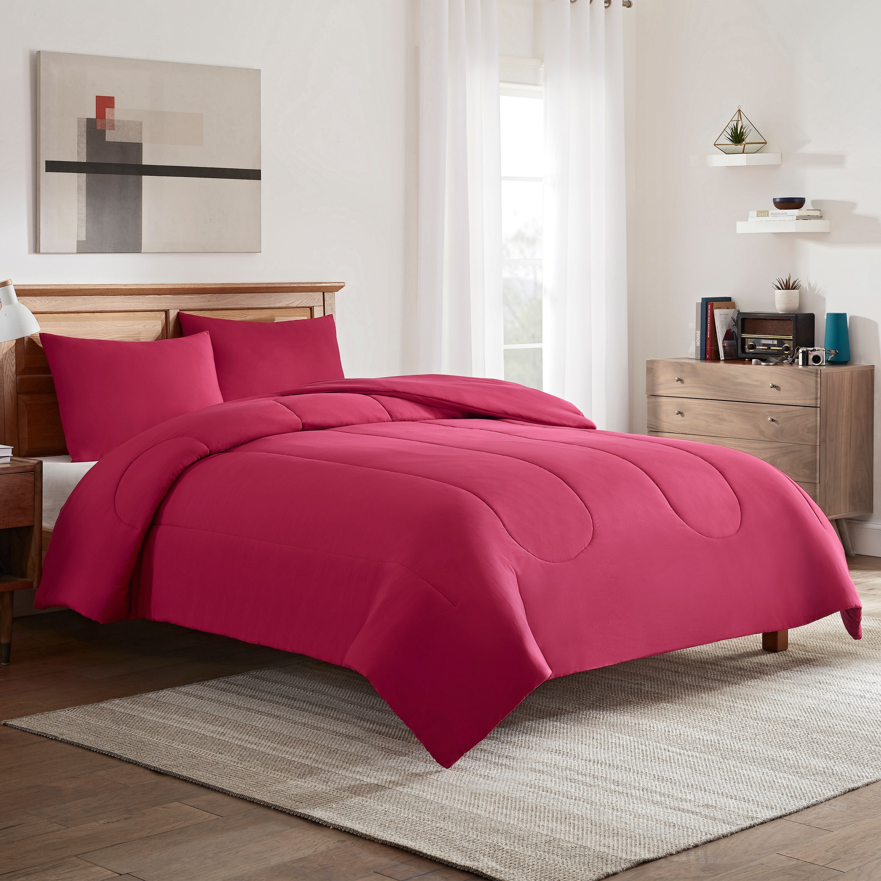 IZOD Originals Solid American Beauty Comforter Set - F/Q