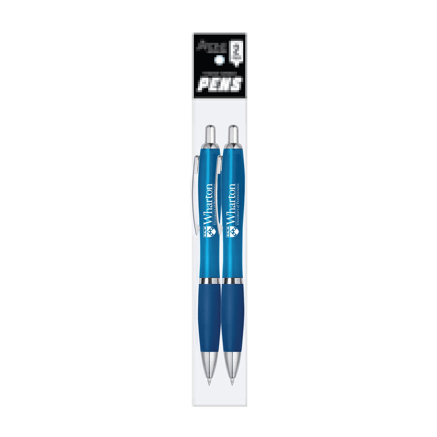 Wharton Wharton Wordmark Pen 2pk Nash