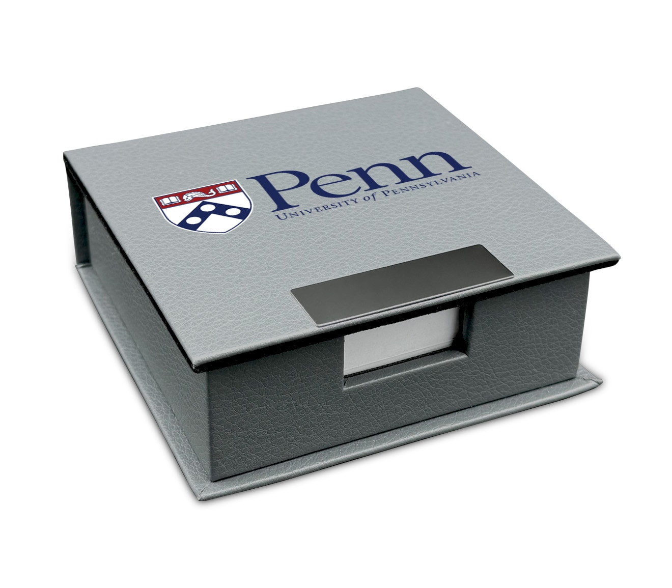 Leather Memo Cube Holder