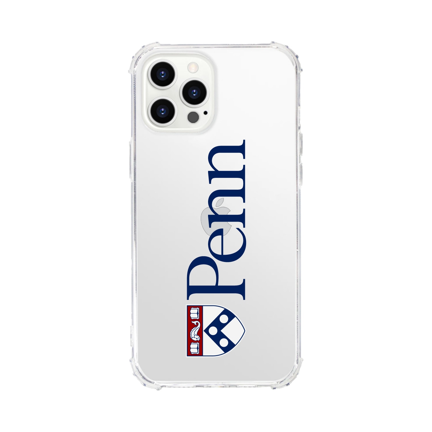 University of Pennsylvania-Clear Tough Edge Phone Case, Classic - iPhone 15 Pro Max