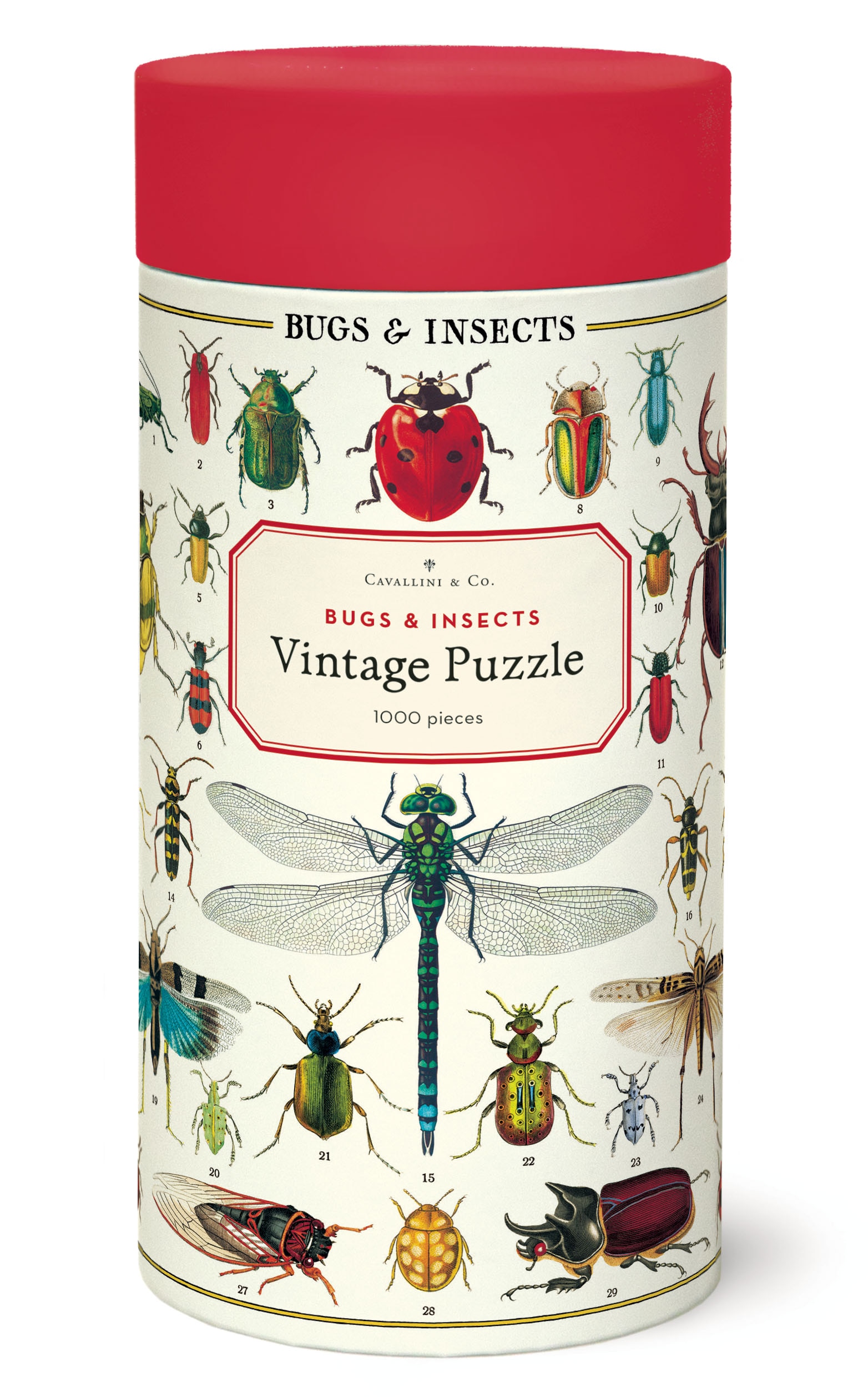 Bugs & Insects 1,000 Piece Puzzle