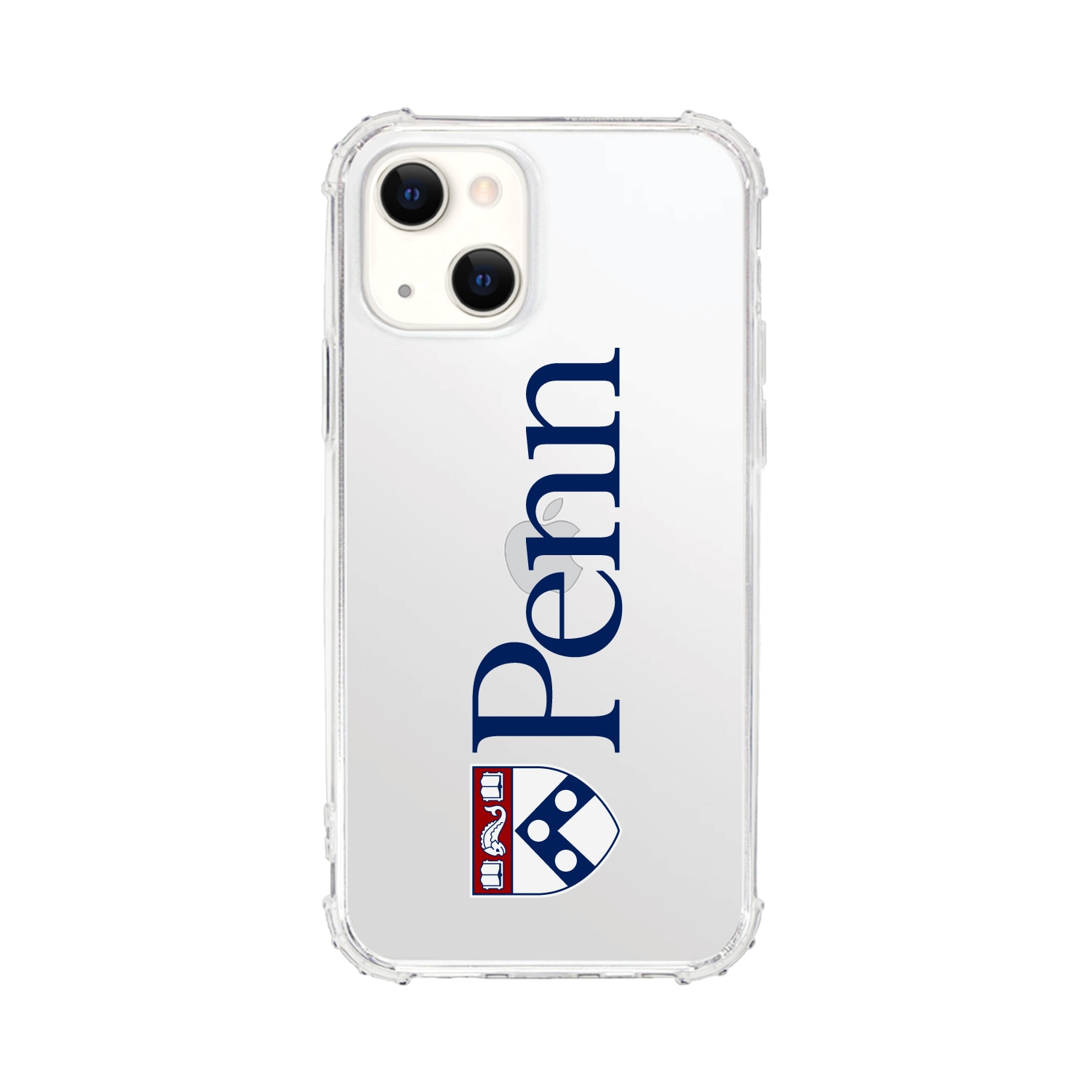 University of Pennsylvania- Clear Tough Edge Phone Case, Classic - iPhone 15