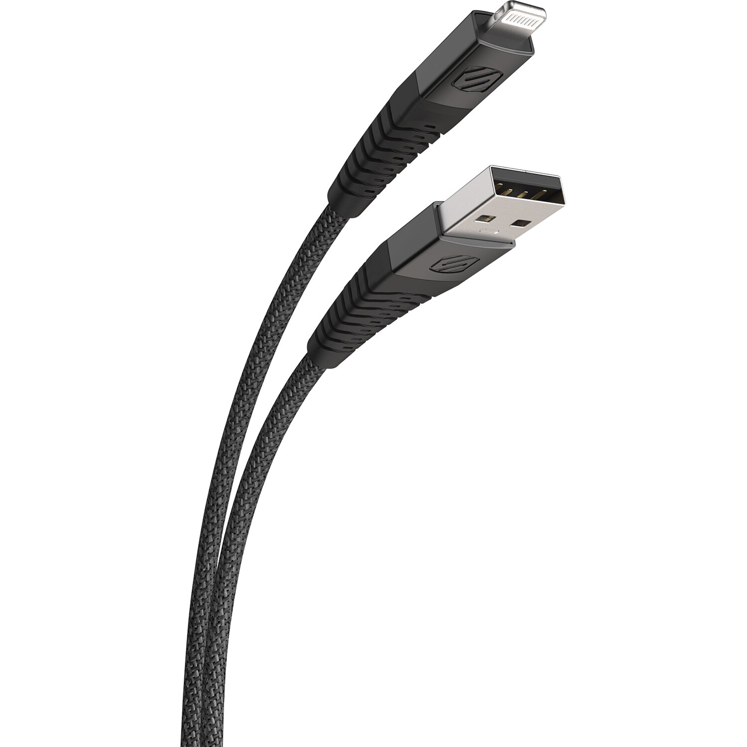 Scosche Strikeline Heavy Duty Lightning Charge and Sync Cable USB-A to Lightning 4ft