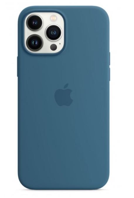iPhone 13 Pro Max Silicone Case with MagSafe   Blue Jay
