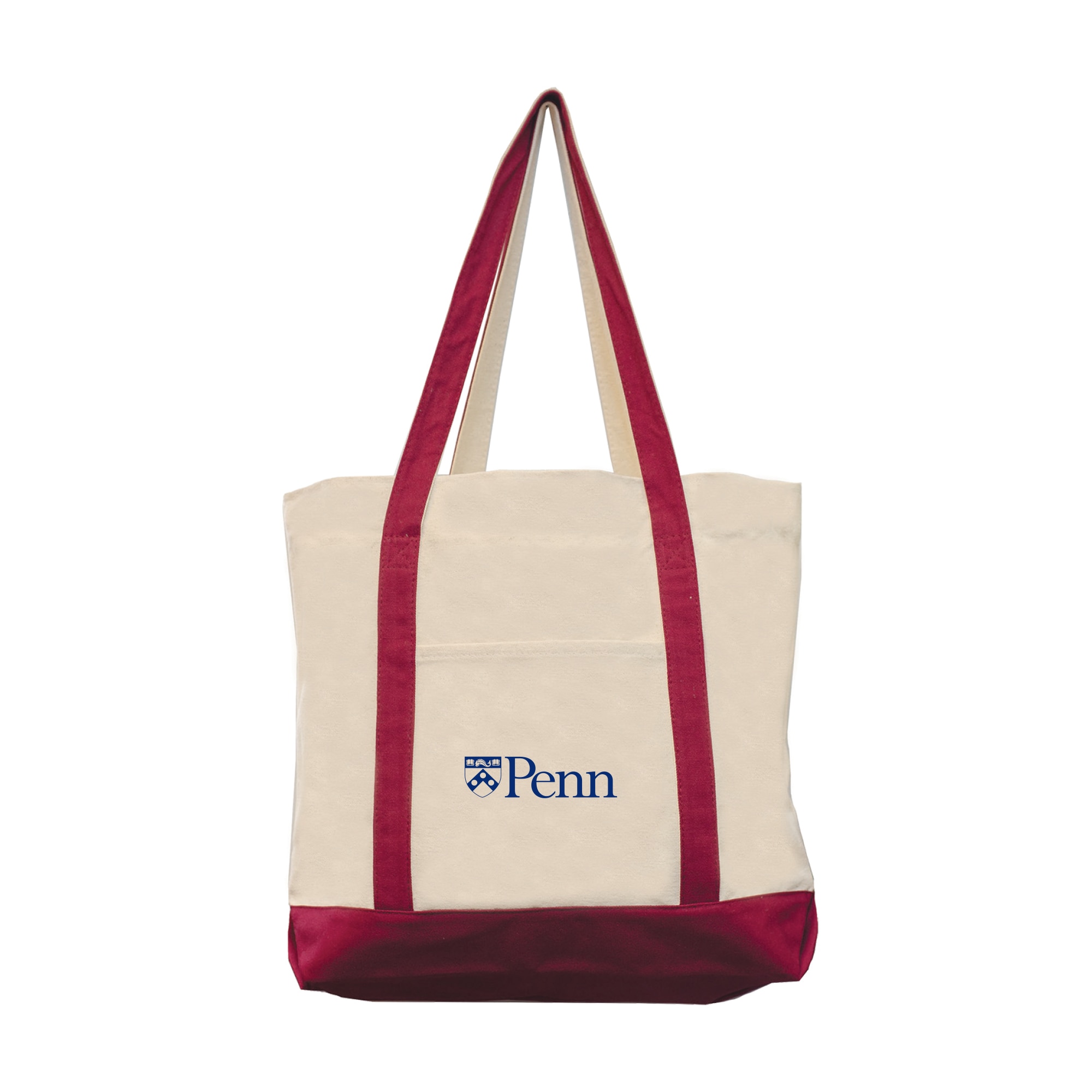 Pennsylvania Quakers CTKME Medium 12oz Canvas Boat Tote