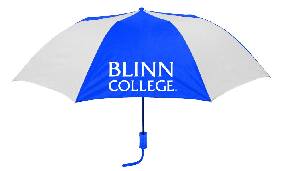 "The Sport" 2-Tone Emblematic Umbrella Automatic Folding 48" Coverage