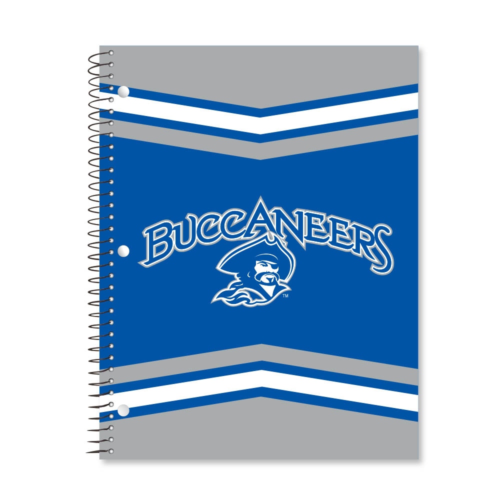 Digi Color Warp 1 Subject 11"x8.5" 70 Count College Ruled Spiral Notebook