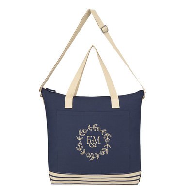 Ole Miss Bottom Line Cotton Tote Bag