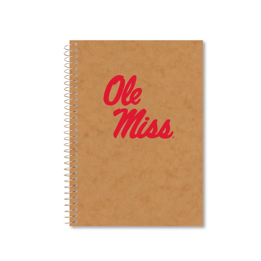 Roaring Premium 3 Subject 9.5 x 6.5 Notebook, College Ruled 20lb Paper, Pressboard Foil Cover