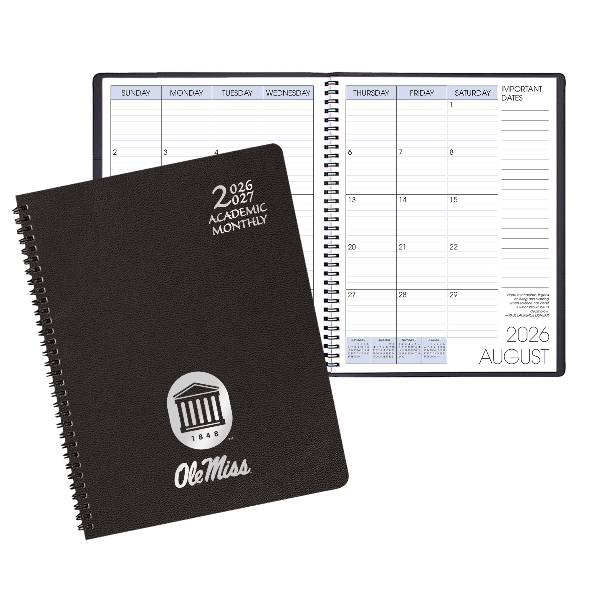 Payne '26-'27 Imprinted Academic Monthly Planner