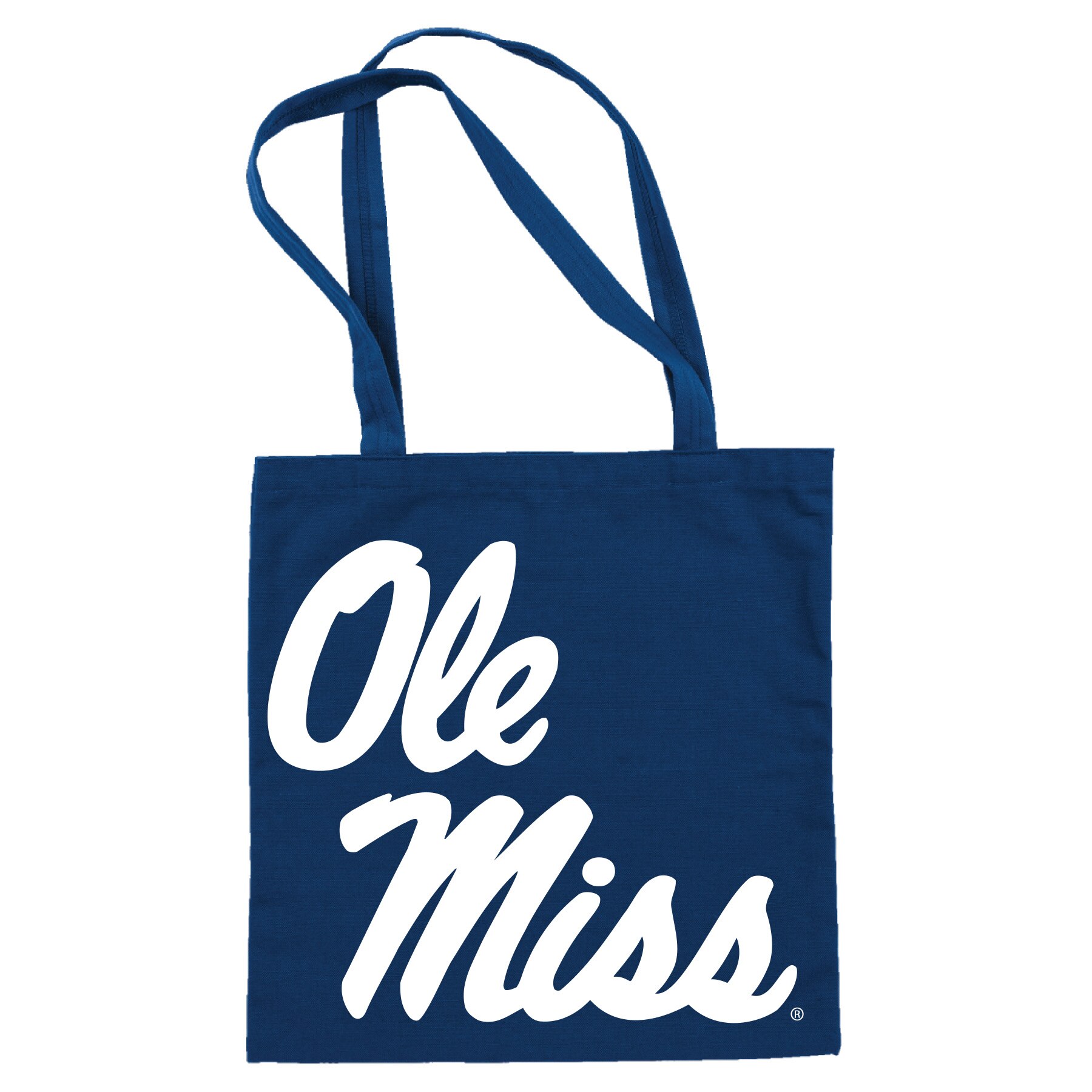 Mississippi Rebels Color Canvas Tote