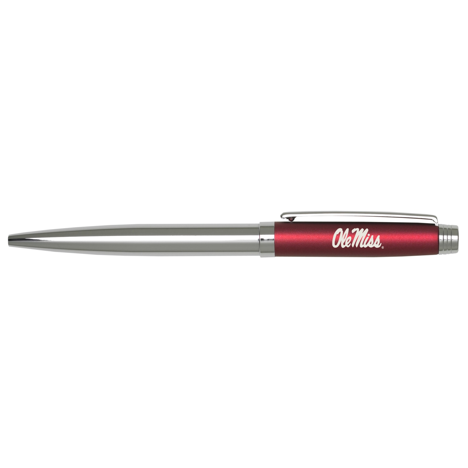Slim Chrome & Color Ballpoint Pen
